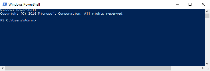 powershell command line 